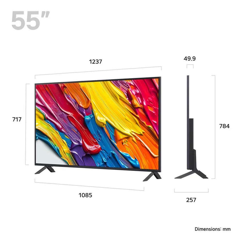 LG 55QNED84A6C 55 Inch QNED evo AI QNED84 HDR 4K Ultra HD Smart TV 2025
