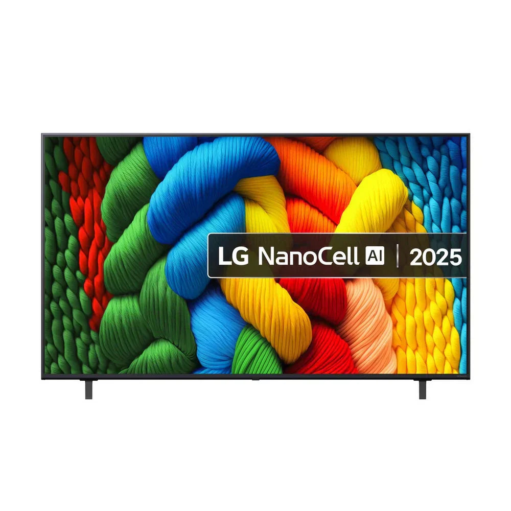LG 65NANO80A6B 65 Inch NanoCell AI NANO80 4K Ultra HD HDR Smart TV 2025