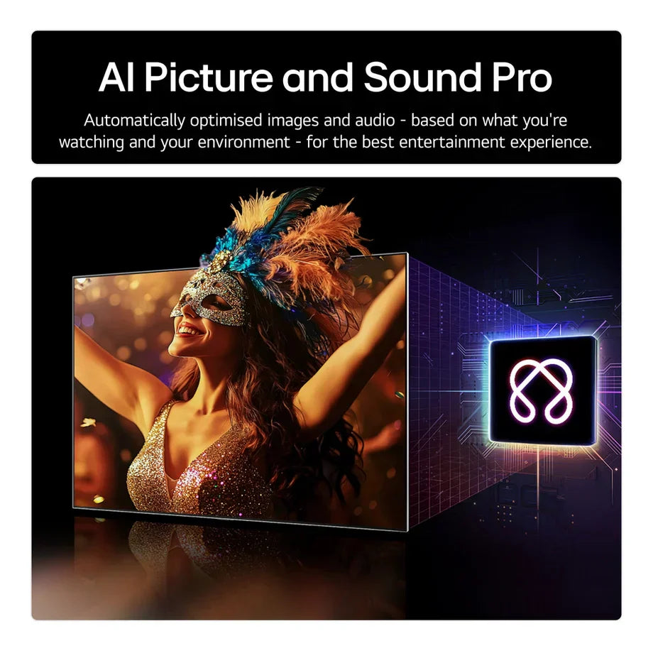 LG OLED65G56LS 65 Inch OLED Evo AI G5 4K Ultra HD HDR Smart TV 2025