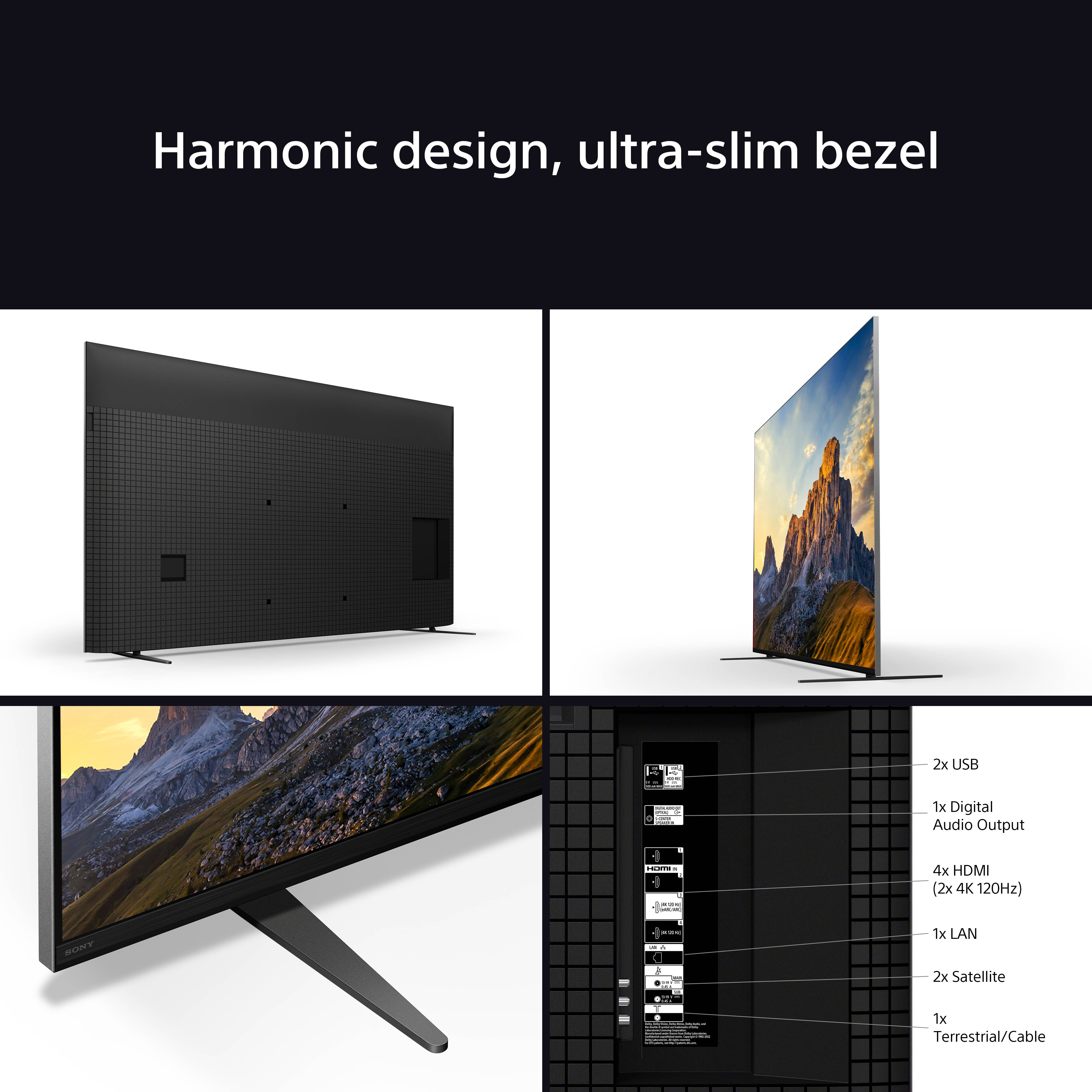 Sony K85XR70PU 85 Inch BRAVIA 7 4K QLED Mini LED Smart Google Bravia TV 2024
