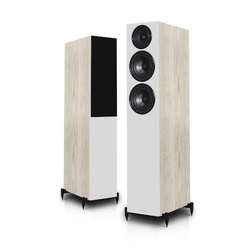 Wharfedale Diamond 12.4 Floor standing Speaker (pair) Light Oak